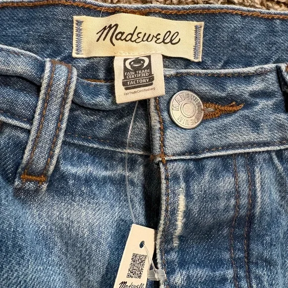 Madewell Light Blue Flare Jeans Low Sluggy Baggy size 27 - Picture 3 of 11